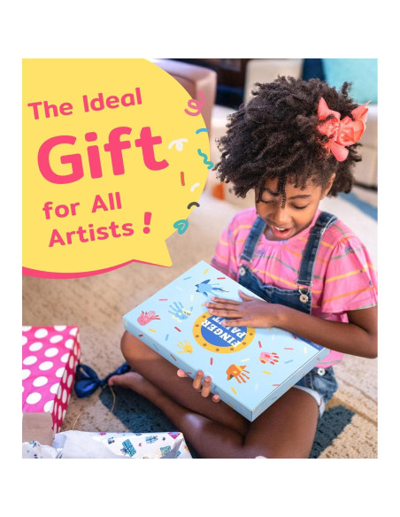 Pintura de Dedos Lavable TMOL 10 Colores 60ml para Niños Pintura de Dedos Lavable TMOL 10 Colores 60ml para Niños