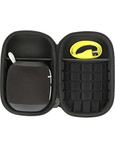 Funda Dura Khanka para Altavoz Bluetooth UE Wonderboom 1/2/3/4 - Negro Funda Dura Khanka para Altavoz Bluetooth UE Wonderboom 1/2/3/4 - Negro