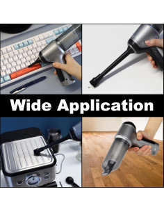 Aspiradora de Coche Inalámbrica Yougfin 3 en 1 12000PA 2