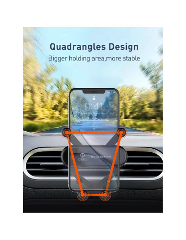 Soporte Mecánico para Coche ONES Gravity - Ajustable y Estable