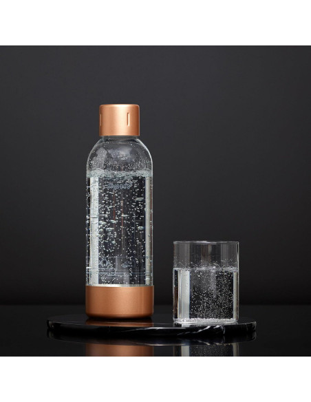 Botella de Carbonatación Mysoda 1L Cobre - Reutilizable y BPA Free Botella de Carbonatación Mysoda 1L Cobre - Reutilizable y BPA Free