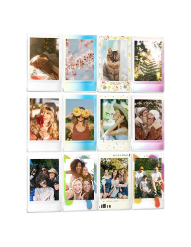 Marco Magnético WINKINE para Fotos Instax Mini 12 Pcs 5x7.6 cm
