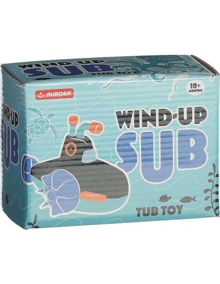 Juguete Submarino de Cuerda Aurora 14 cm - Diversión Acuática Juguete Submarino de Cuerda Aurora 14 cm - Diversión Acuática