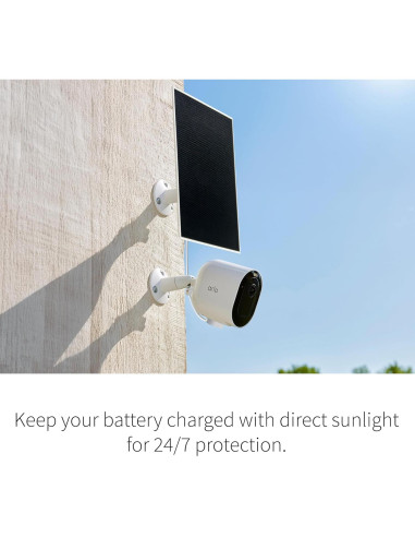 Cargador Solar Arlo VMA7600B | Resistente a la Intemperie