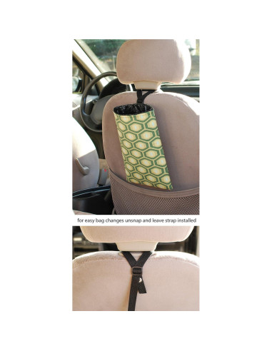 Bolsa de Basura para Auto The Mod Mobile Tribal Azteca 30.48x20.32cm