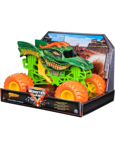 Camión Monstruo Dragón Spin Master 1:24 Metal Colección