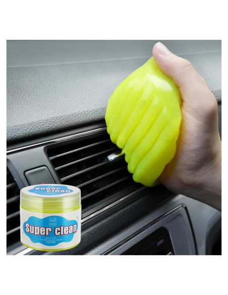 Gel de Limpieza para Automóviles JUSTTOP 181g Reutilizable Gel de Limpieza para Automóviles JUSTTOP 181g Reutilizable