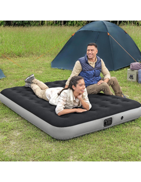 Colchón Inflable Queen Coleman River Gorge 203x152 cm Bomba Incorporada Colchón Inflable Queen Coleman River Gorge 203x152 cm Bomba Incorporada