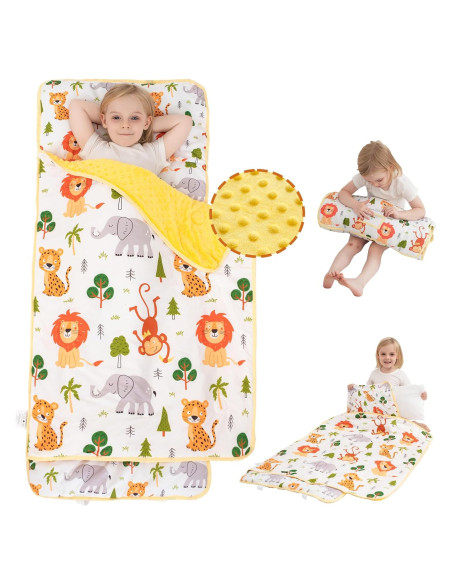 Esterilla de Sueño Viviland con Almohada y Manta Minky 134.6x53.3cm Esterilla de Sueño Viviland con Almohada y Manta Minky 134.6x53.3cm