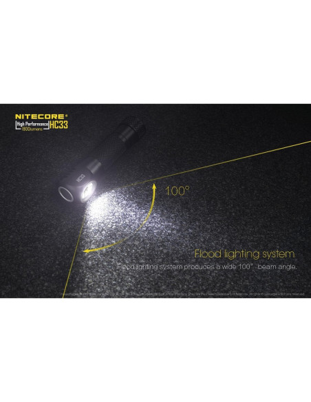 Paquete de Linternas Frontales Nitecore HC33 y UT32 - 1800 y 1100 Lúmenes Paquete de Linternas Frontales Nitecore HC33 y UT32 - 1800 y 1100 Lúmenes