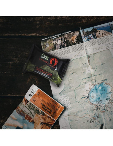 Toallitas Húmedas Biodegradables Combat Wipes COMMANDO - 25 Unidades