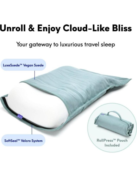 Almohada de Viaje C COJÍN LAB Espuma de Memoria 53x35cm Almohada de Viaje C COJÍN LAB Espuma de Memoria 53x35cm