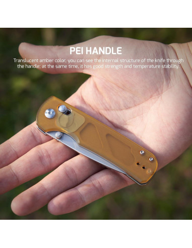 Cuchillo Plegable OKNIFE Rubato 4 Acero CPM-S35VN 7.72 cm