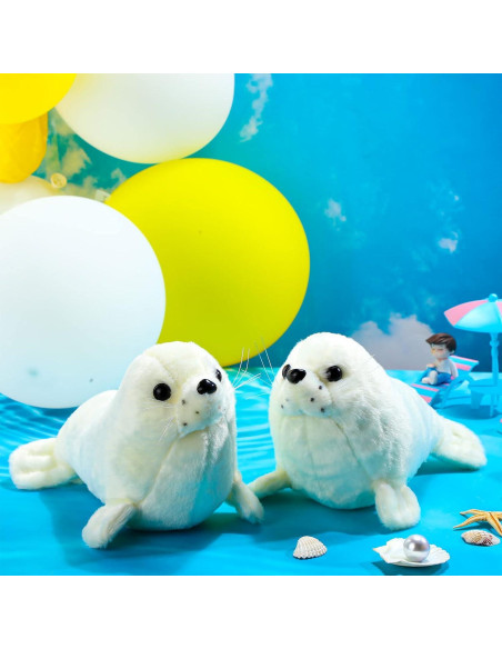 Set de 4 Juguetes de Peluche Foca Sosation 25 cm Set de 4 Juguetes de Peluche Foca Sosation 25 cm