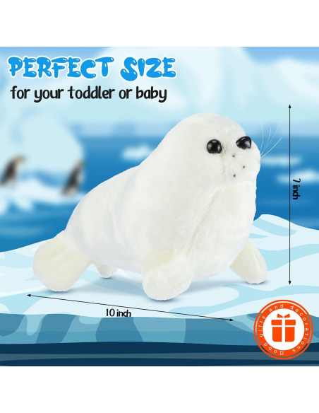 Set de 4 Juguetes de Peluche Foca Sosation 25 cm Set de 4 Juguetes de Peluche Foca Sosation 25 cm