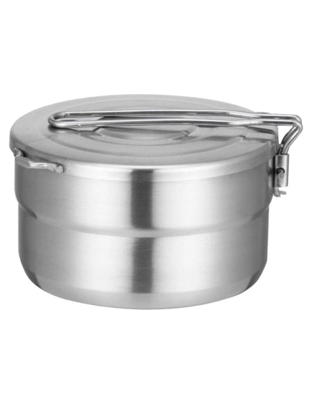 Olla de Cocina de Acero Inoxidable EKDJKK 1.5L Plegable Olla de Cocina de Acero Inoxidable EKDJKK 1.5L Plegable