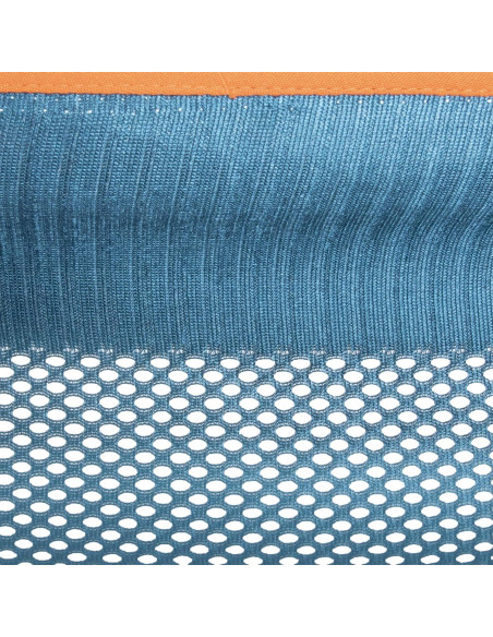 Hamaca Doble de Malla Vivere - Capacidad 181 kg - Azul/Naranja Hamaca Doble de Malla Vivere - Capacidad 181 kg - Azul/Naranja