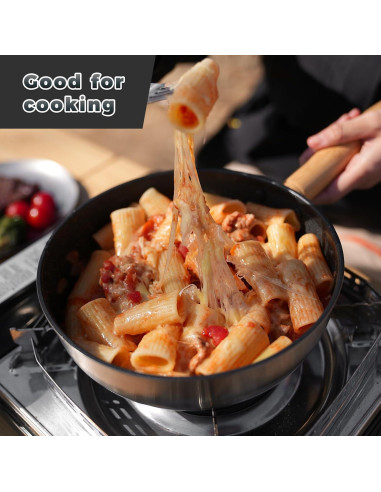 Juego de Utensilios de Cocina KingCamp Acero Inoxidable 304 para 4-6 Personas