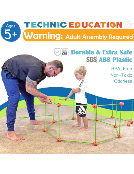 Kit de Construcción de Fortalezas Tiny Land 80 Piezas - Juguete STEM Kit de Construcción de Fortalezas Tiny Land 80 Piezas - Juguete STEM