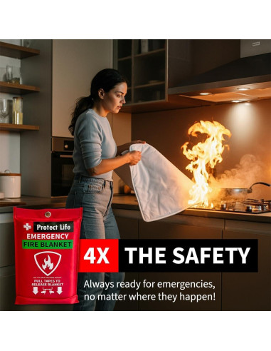Manta de Emergencia para Incendios Protect Life 101.6x101.6cm