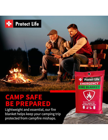 Manta de Emergencia para Incendios Protect Life 101.6x101.6cm