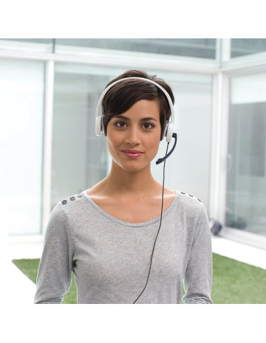 Auriculares Estéreo Logitech H150 - Azul, Micrófono Cancelación Ruido