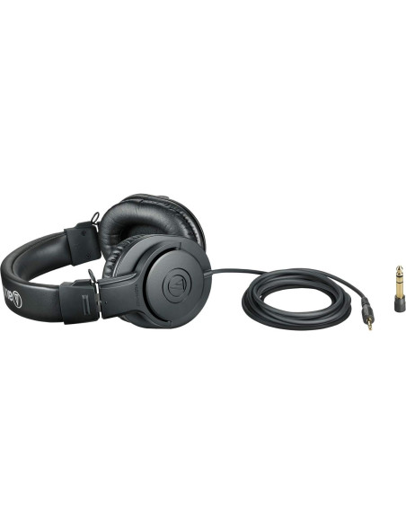 Auriculares de Monitoreo Audio-Technica ATH-M20x + Paravientos Auriculares de Monitoreo Audio-Technica ATH-M20x + Paravientos