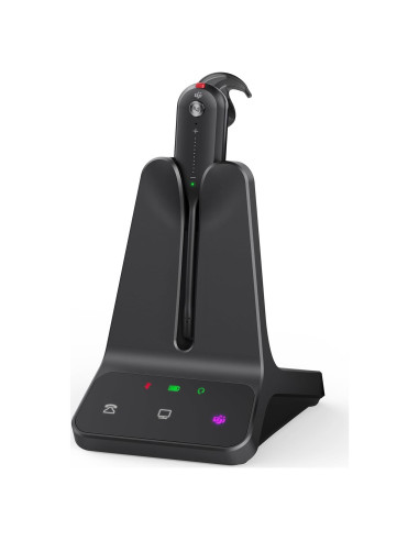 Auricular Inalámbrico Yealink WH63 E2 Mono con Cancelación de Ruido