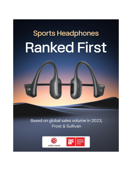 Auriculares Inalámbricos SHOKZ OpenRun Pro Mini - Conducción Ósea, Negro Auriculares Inalámbricos SHOKZ OpenRun Pro Mini - Conducción Ósea, Negro