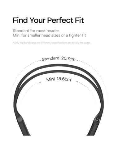 Auriculares Inalámbricos SHOKZ OpenRun Pro Mini - Conducción Ósea, Negro