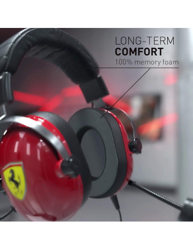 Volante Thrustmaster SF1000 + Auriculares Scuderia Ferrari