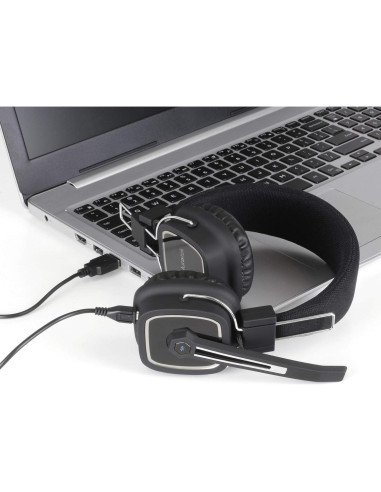 Auriculares Inalámbricos Bluetooth 5.0 Aluratek ABHS02F Over-Ear