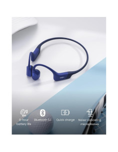 Reproductor MP3 para natación SHOKZ OpenSwim Azul IP68 2