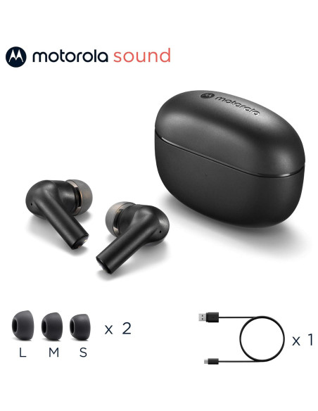 Auriculares Inalámbricos Motorola Moto Buds 500 ANC IPX4 Auriculares Inalámbricos Motorola Moto Buds 500 ANC IPX4