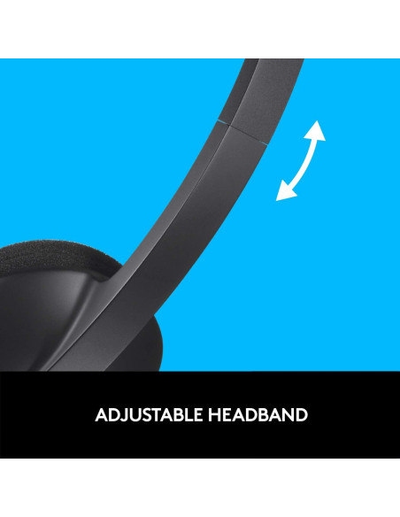 Auricular USB Logitech H340 Estéreo para PC y Mac Renovado Auricular USB Logitech H340 Estéreo para PC y Mac Renovado