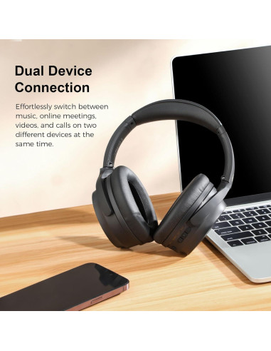 Auriculares Inalámbricos Edifier WH700NB con ANC - Negro
