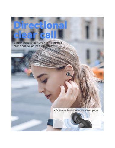Auriculares Inalámbricos ANSTEN YJ79 - Bluetooth 5.4, 30H Batería