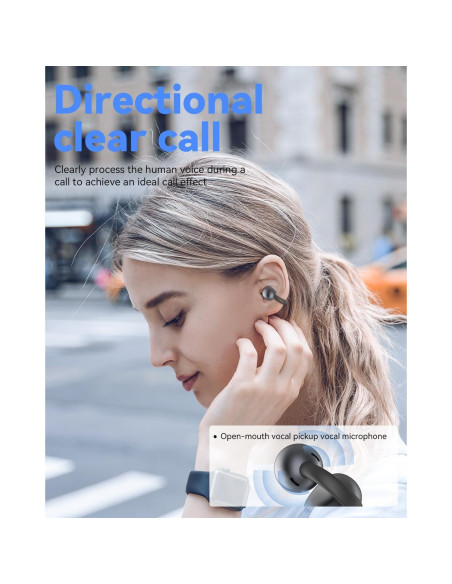 Auriculares Inalámbricos ANSTEN YJ79 - Bluetooth 5.4, 30H Batería Auriculares Inalámbricos ANSTEN YJ79 - Bluetooth 5.4, 30H Batería