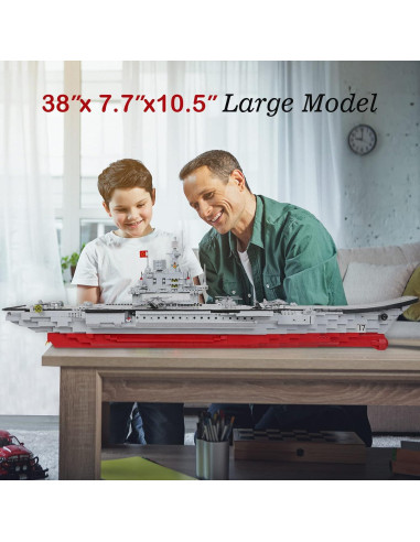 Set de Construcción Portaaviones 2234 Piezas EP EXERCISE N PLAY