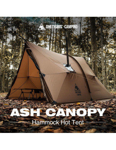 Carpa OneTigris ASH Canopy 4 Estaciones para 4 Personas
