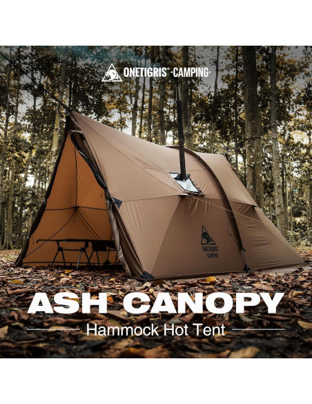 Carpa OneTigris ASH Canopy 4 Estaciones para 4 Personas Carpa OneTigris ASH Canopy 4 Estaciones para 4 Personas