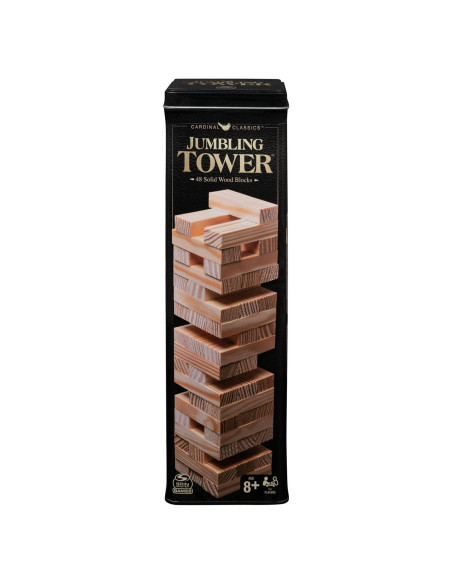 Juego de Fiesta Torre Inestable Spin Master 6061667 - 48 Bloques Juego de Fiesta Torre Inestable Spin Master 6061667 - 48 Bloques