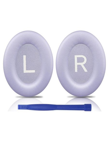 Almohadillas de Reemplazo SOULWIT para Bose QC45/QC SE - Lila Frío Almohadillas de Reemplazo SOULWIT para Bose QC45/QC SE - Lila Frío