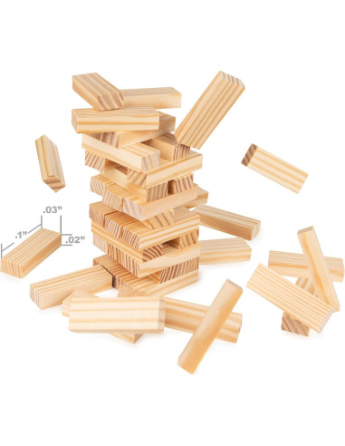 Juego de Fiesta Torre Inestable Spin Master 6061667 - 48 Bloques