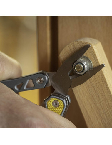 Multi-Tool Smith's 7-en-1 Gris con Cuchillo y Alicates