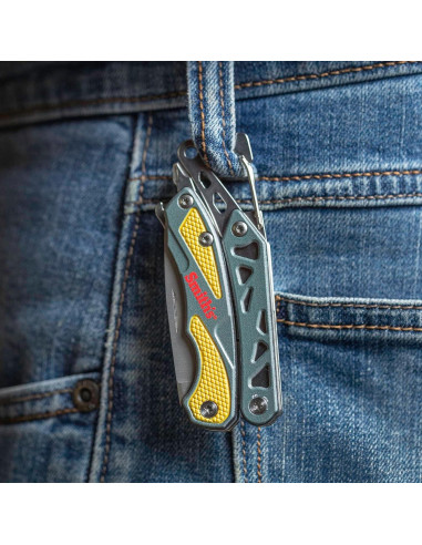 Multi-Tool Smith's 7-en-1 Gris con Cuchillo y Alicates