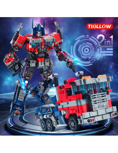 Set de Bloques de Construcción Robot Mech 2-en-1 Shuangyi 786 Piezas