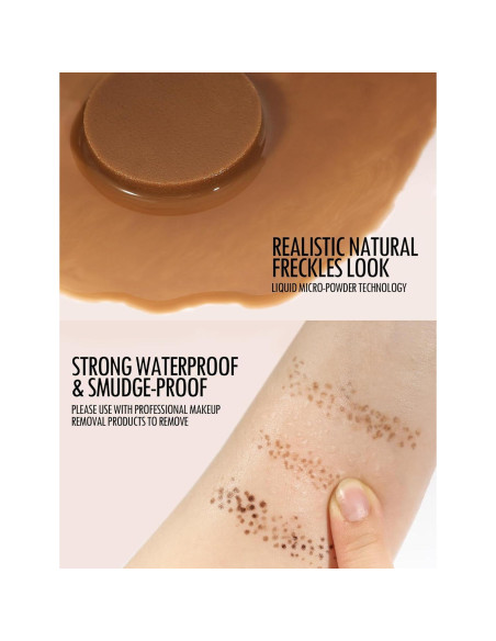 Bolígrafo de Pecas Falsas Anglicolor 1.5g Impermeable Bolígrafo de Pecas Falsas Anglicolor 1.5g Impermeable