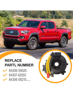 Resorte de Reemplazo Toyota Camry RAV4 Corolla 2012-2018 2