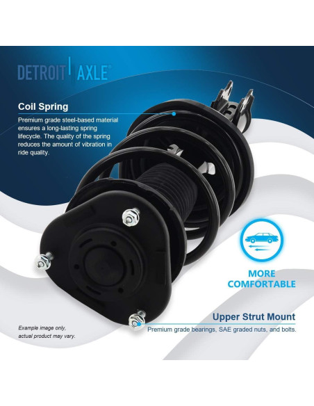 Amortiguadores Delanteros y Barras Estabilizadoras Toyota Corolla 2003-2008 Detroit Axle Amortiguadores Delanteros y Barras Estabilizadoras Toyota Corolla 2003-2008 Detroit Axle